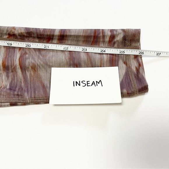 Prana Electa Leggings II Small pocket neutral print high rise outdoor activewear - Picture 12 of 13